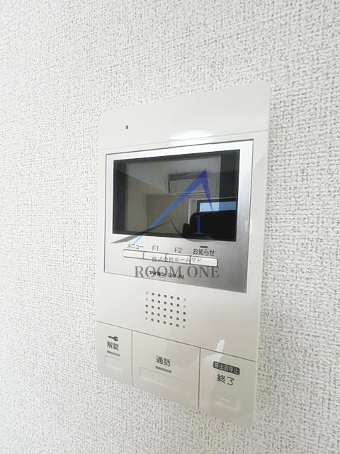 サンライズ・アベニューⅢのセキュリティ|モニター付きインターホンです。