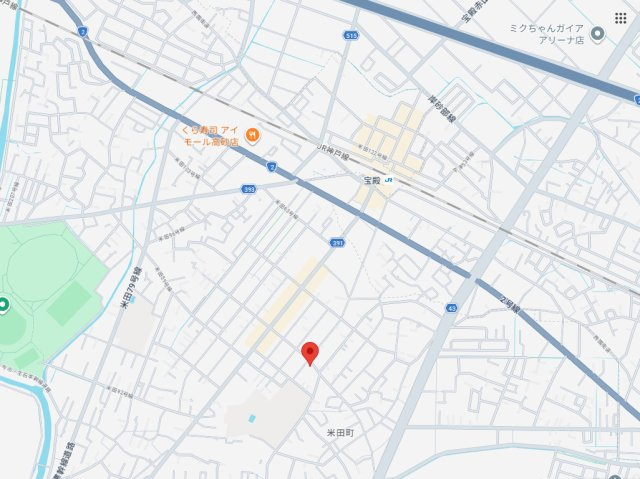 高砂市米田町米田　中古戸建の地図