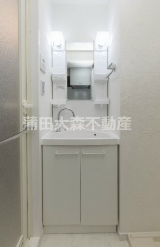ルクシェール蒲田の洗面所