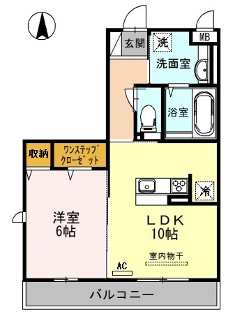 ディアコートの間取り