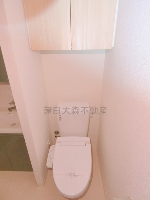 ラフィスタ羽田のトイレ|温水洗浄便座付き　トイレ　