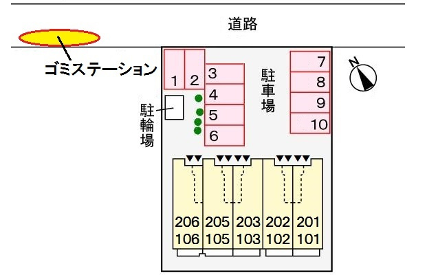Vision.Tの区画図