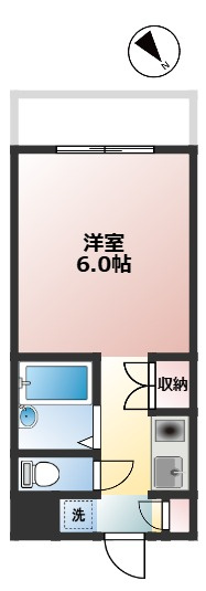 アヴェニール駒沢大学　駅近　バストイレ別　陽当たり良好の間取り
