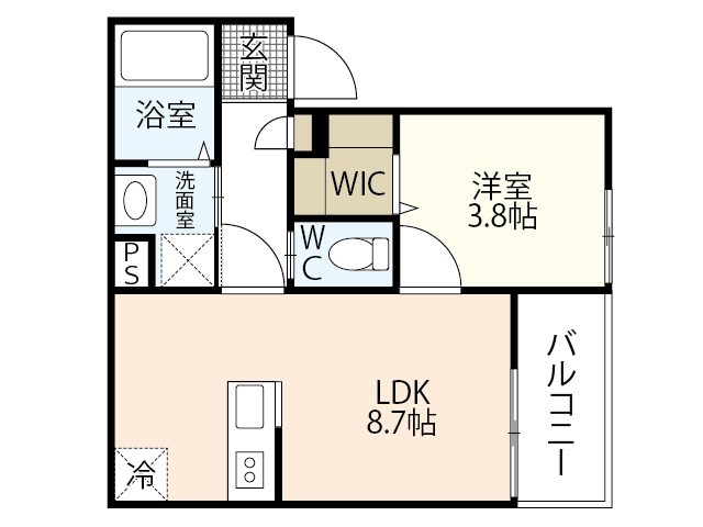 REGALE 船頭町の間取り