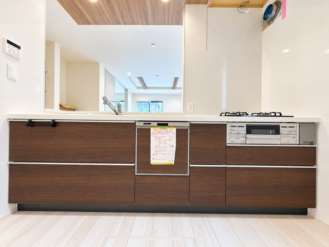 『八王子市新築戸建て』八王子市万町65-7【仲介手数料無料】　のキッチン|～仲介手数料無料☆八王子ひなた不動産～八王子市万町　新築戸建て