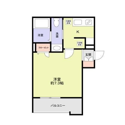 ガゾネサンスの間取り|間取りです。