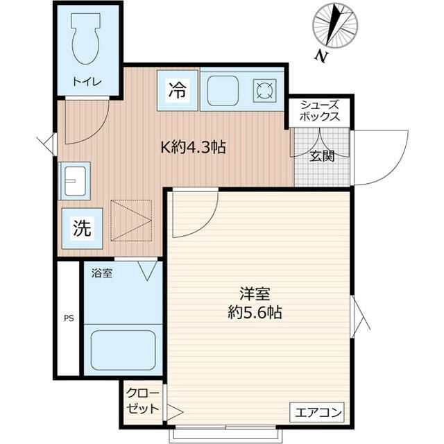 さくらコーポ２の間取り