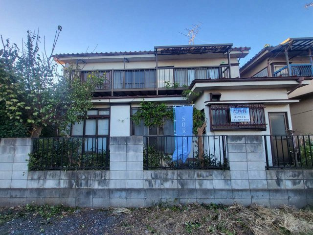 入間市野田　古家付　売地の外観
