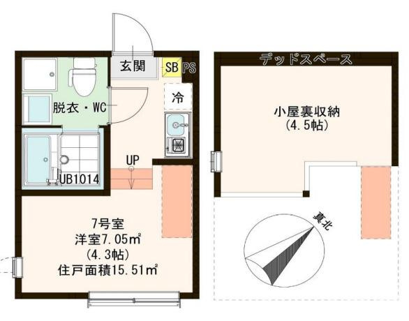 【間取り】 | ハーモニーテラス宇喜田町Ⅱ