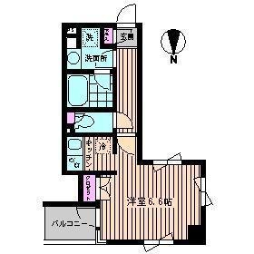 三鷹市下連雀３丁目の賃貸マンションの間取り