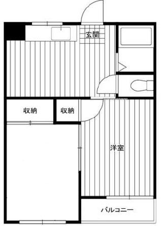 トーシンハイツ西葛西の間取り|間取りです。