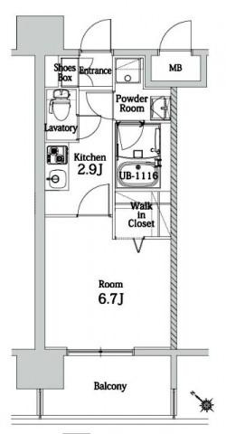 【間取り】 | エンクレスト博多LIBERTY