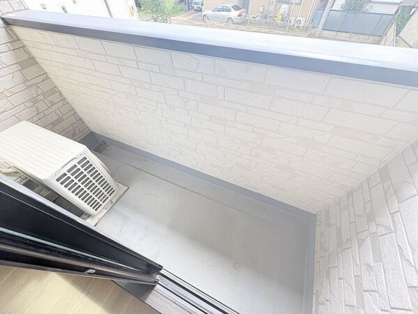 タウンコート上杉のバルコニー