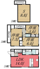 【間取り】 | ウエルストン成田