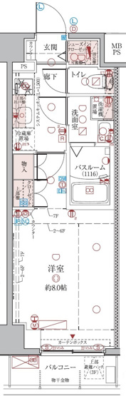 【間取り】 | クレヴィスタ綾瀬Ⅱ