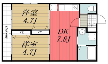 【間取り】 | CONNECT　PARK　5番館