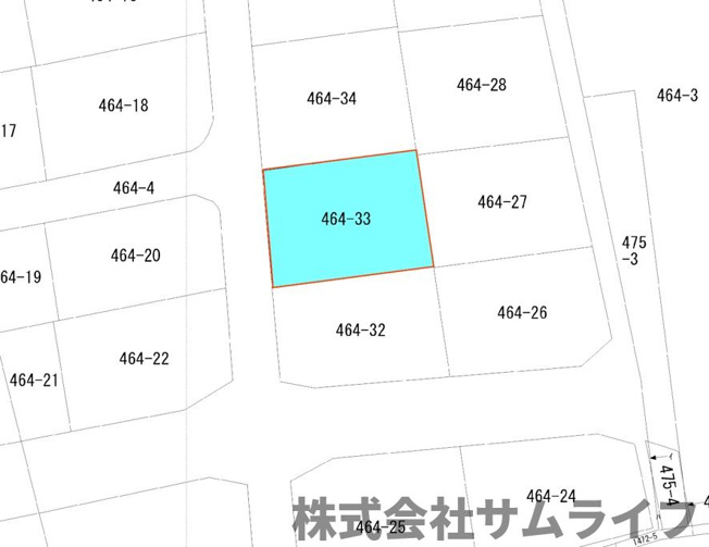 【土地図】 | 枝国81坪売地