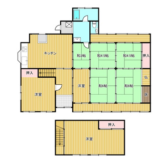 【間取り】 | 佐用町戸建