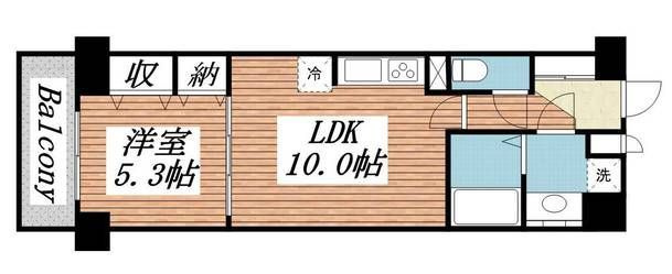デュオ・スカーラ麹町の間取り|間取りです。