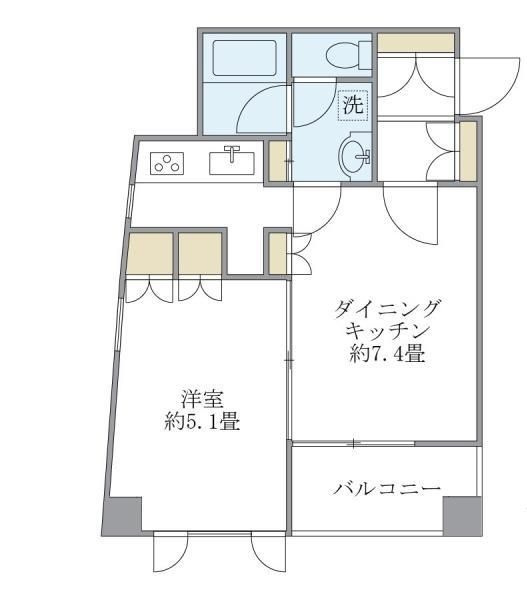ＣＡＳＡ文京動坂の間取り|間取りです。