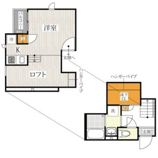 【間取り】 | ＣＢ与野本町ストリア | 間取りです。