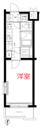 【間取り】 | ルーブル西蒲田参番館