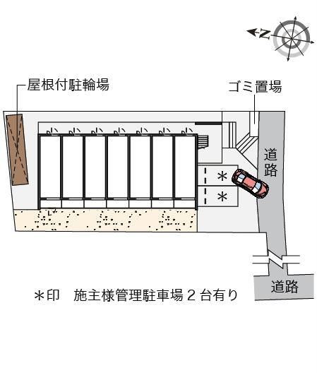 クレイノラ　メゾン根岸の駐車場