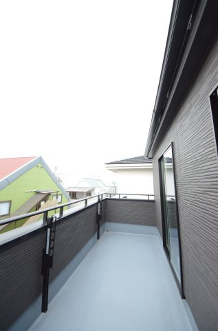 福面二丁目のバルコニー|東南向きの広いバルコニー