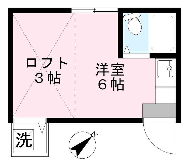 シティハイム の間取り
