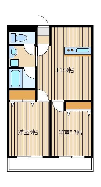 アビタシオン落合の間取り