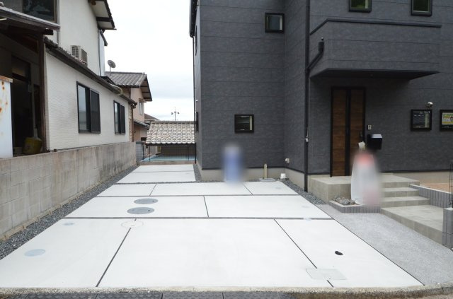 上平良字郡塚の駐車場|敷地広々49坪
駐車は三台可能です