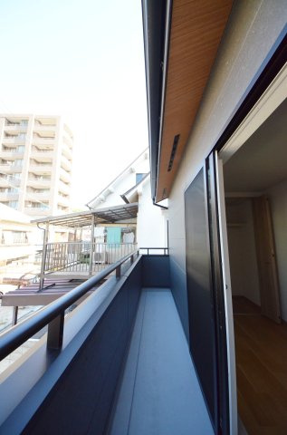 草津本町のバルコニー|バルコニーは二か所あります