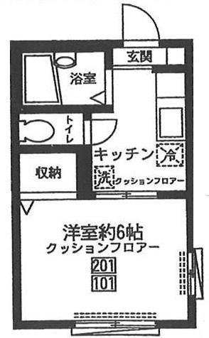 ヴィヴァーチェ の間取り
