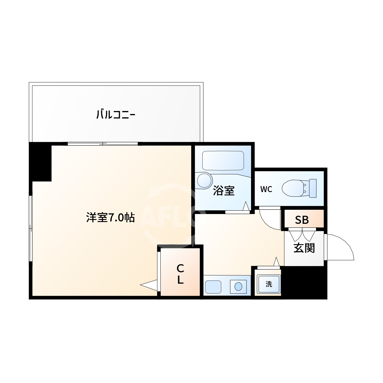 リーガル都島の間取り|リーガル都島　間取り