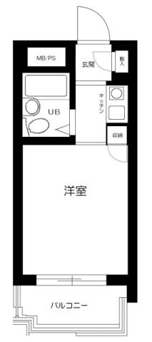 ミリオンコート西新井の間取り|間取りです。