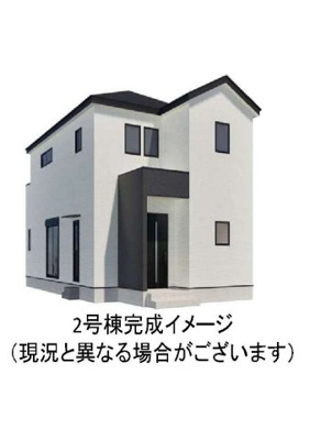 【外観パース】 | 龍田八丁目　新築戸建（2号棟） | ※完成イメージです。