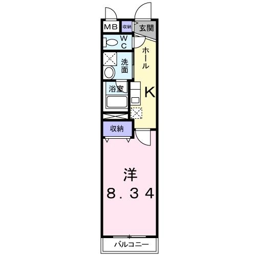 プリマヴェーラ大倉山の間取り