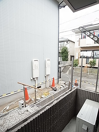 神戸市東灘区魚崎南町７丁目の賃貸マンションのバルコニー
