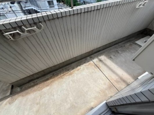 神戸市東灘区田中町１丁目の賃貸マンションのバルコニー