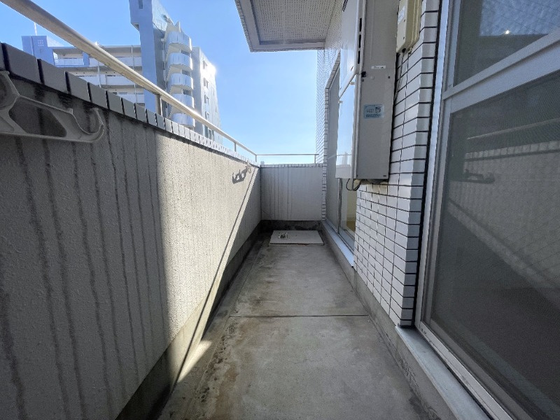 神戸市東灘区田中町１丁目の賃貸マンションのバルコニー