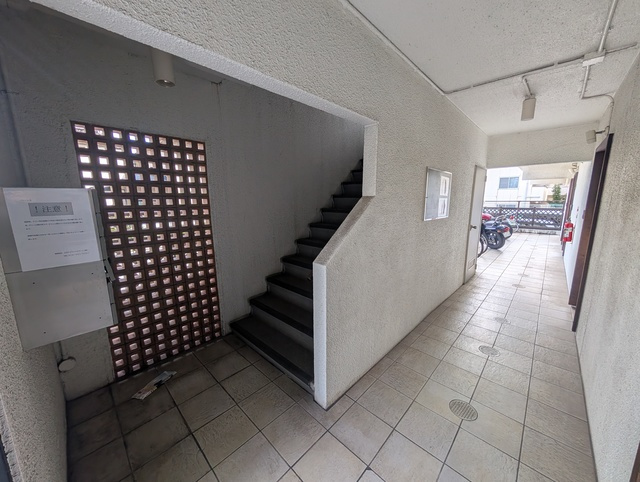 神戸市東灘区住吉宮町２丁目の賃貸マンションのロビー