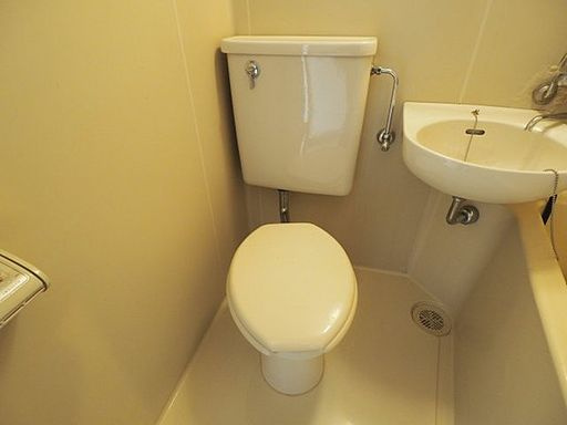 神戸市東灘区西岡本５丁目の賃貸マンションのトイレ