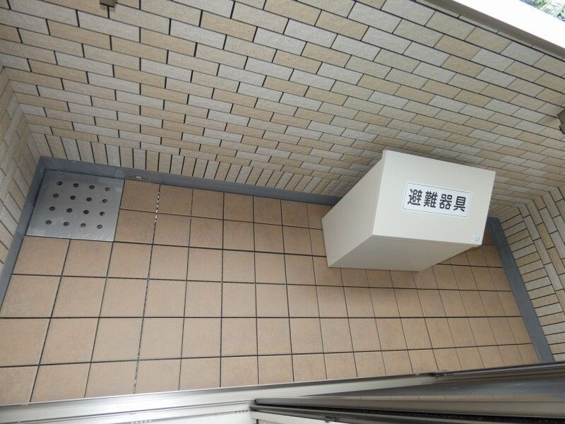 カームコートＫのバルコニー