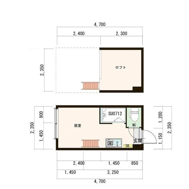 サンティア高円寺の間取り|間取りです。