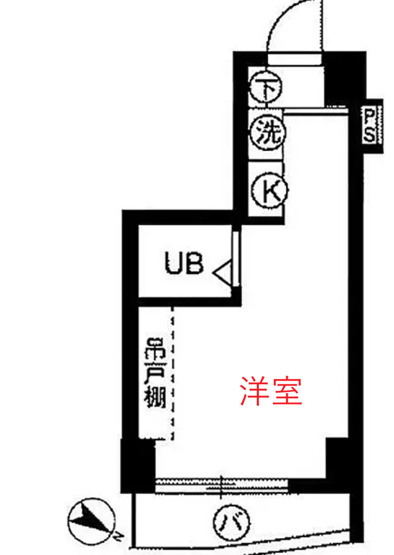 【間取り】 | スカイコート品川6