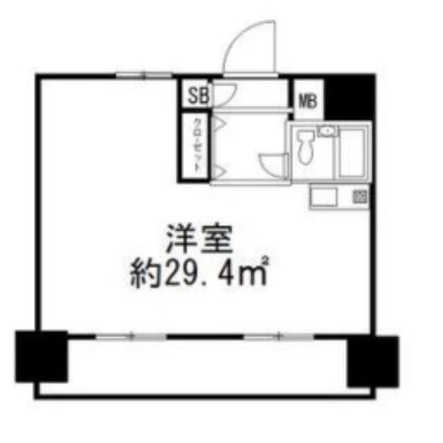 コスモ伊勢佐木長者町の間取り