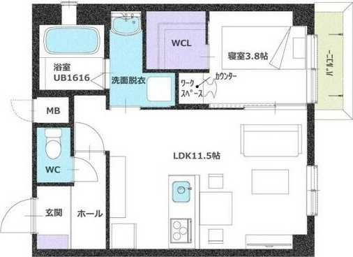 【間取り】 | シュガーローフパーク浄心(Sugarloaf Park 浄心)
