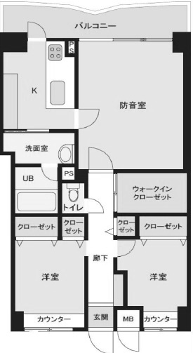 【間取り】 | アパガーデンコート京都駅前 | 専有面積73.04㎡