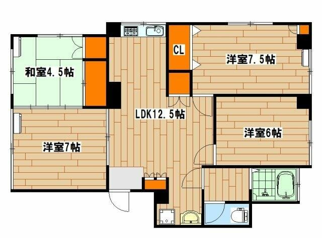 藤ビルの間取り