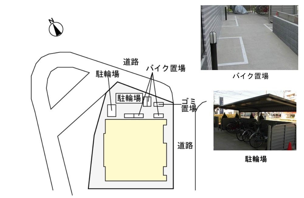 プラシード・パラッツオの駐車場